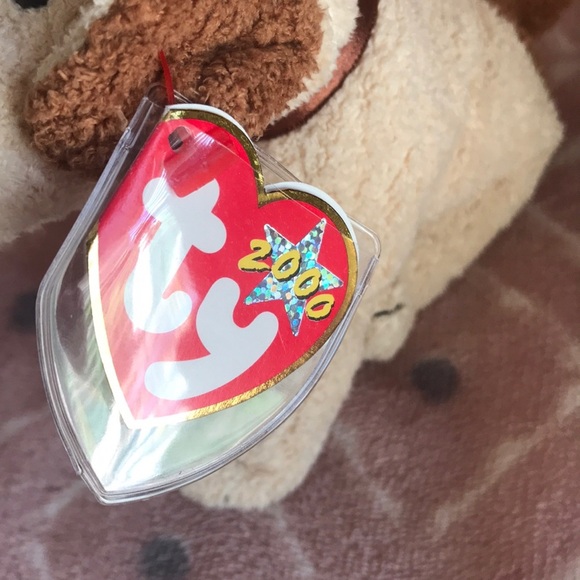 Rare 2000 Ty Original Beanie Babie Rufus - Picture 3 of 6